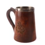 Trench art tankard.