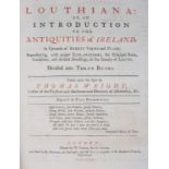 Wright, Thomas. Louthiana: or, an introduction to the antiquities of Ireland.