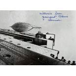 Titanic survivor's autograph.
