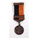 1917-1921 miniature War of Independence medal with Comhrach bar, by Quinn,