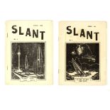 1949-50 Irish sci-fi magazine, SLANT, numbers 2 & 3,