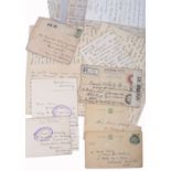 1916 Prisoner's correspondence, Richmond Barracks,