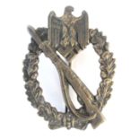 1939-1945 German Wehrmacht / Waffen SS assault badge.