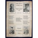 1923 Civil War, Drumboe Martyrs, a ballad sheet,