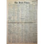 1916 (April 25) The Irish Times, 'Special Extra' edition.