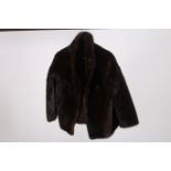 A LADY'S FRENCH MINK CROPPED JACKET