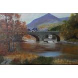 P QUINLAN AUTUMN Oil on canvas laid on board Signed lower right 28cm x 39cm