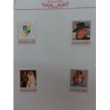 The 21st birthday of Her Royal Highness Princess of Wales, mint stamps from the Empire