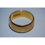 22ct. gold ring 10.4 g - size O / P