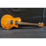 Stagg Les Paul style guitar butterscotch coloured - double humbucker pickups, three way toggle