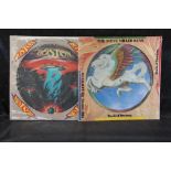Two 12" picture discs - Boston and The Steve Miller Band Book of Dreams (SEAX11903)