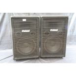Pair of Pro Sound passive PA speakers 150W