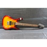 Samick Artist Series electric guitar - 24 frets, whammy style bridge, two single coil and one