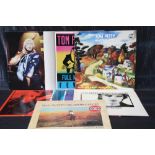 Seven Tom Petty LPs including Tom Petty and the Heart Breakers