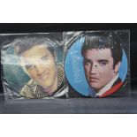 Two Tribute To Elvis picture discs