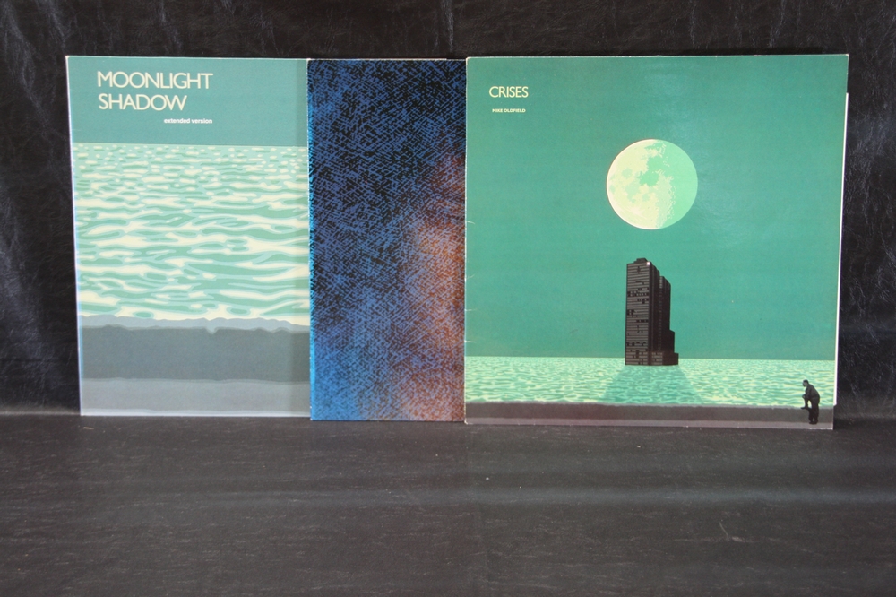Mike Oldfield - Moonlight Shadow (VS 58612), Discovery (V2308) and Crises (V2262)