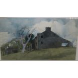 Norman Sayle, Ruin at Druidale (Montpelier), Watercolour, Signed dated 1998, 15 x 22 ins.