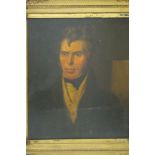 19thC Scottish School, Head and shoulders portrait of Thomas MacFarlane