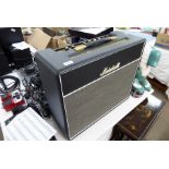 A Marshall 1958x valve guitar amplifier with a pair of G10F-15 Celestion speakers (good