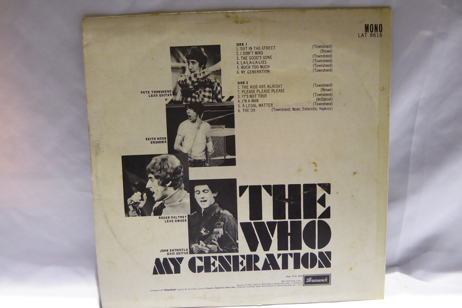 The Who - My Generation ( LAT8616) - Image 2 of 2