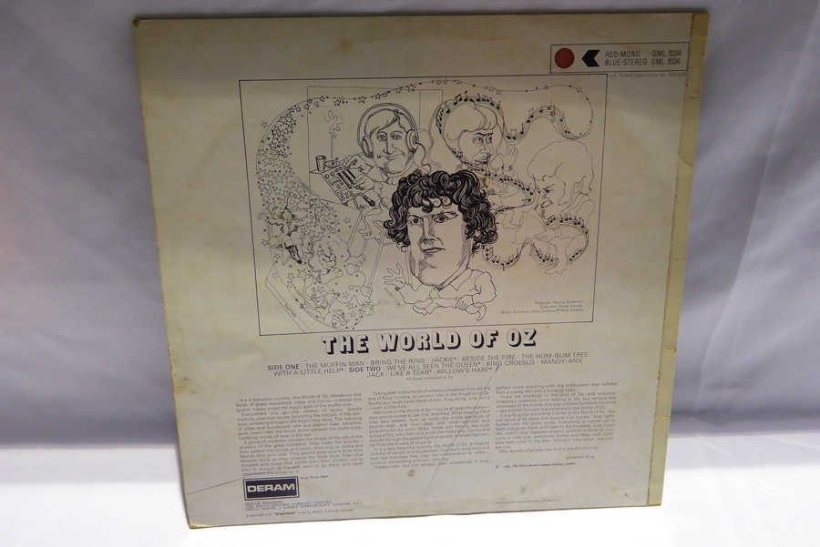 The World of Oz - The World of Oz (DML2034) Mono pressing - Image 2 of 3