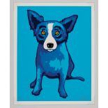 George Rodrigue (American/Louisiana, 1944-2013), "Blue Skies Shining on Me", 2005, silkscreen on