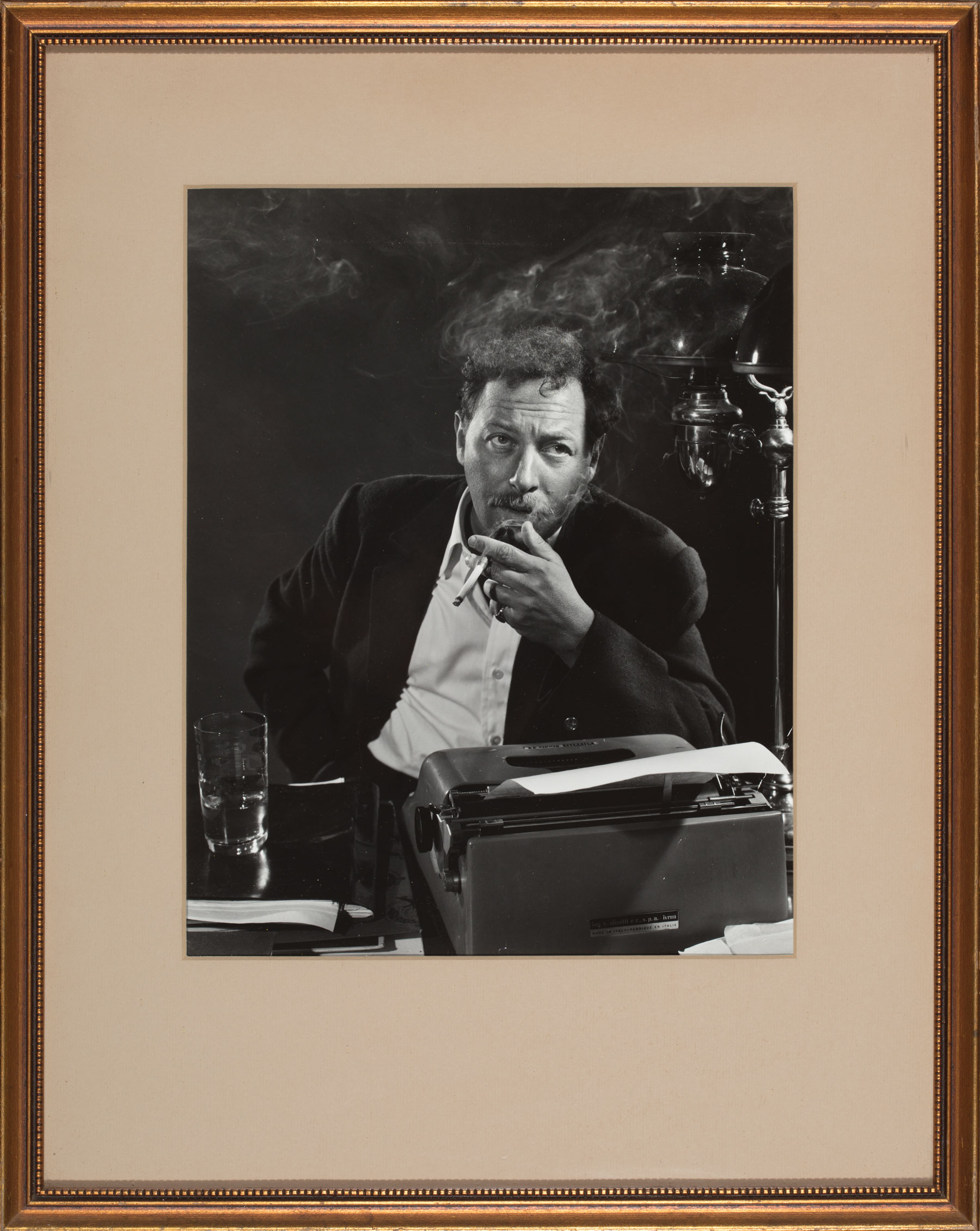 Yousuf Karsh (Amrmenian/Canadian, 1908-2002), "Tennessee Williams", 1956 negative creation date,