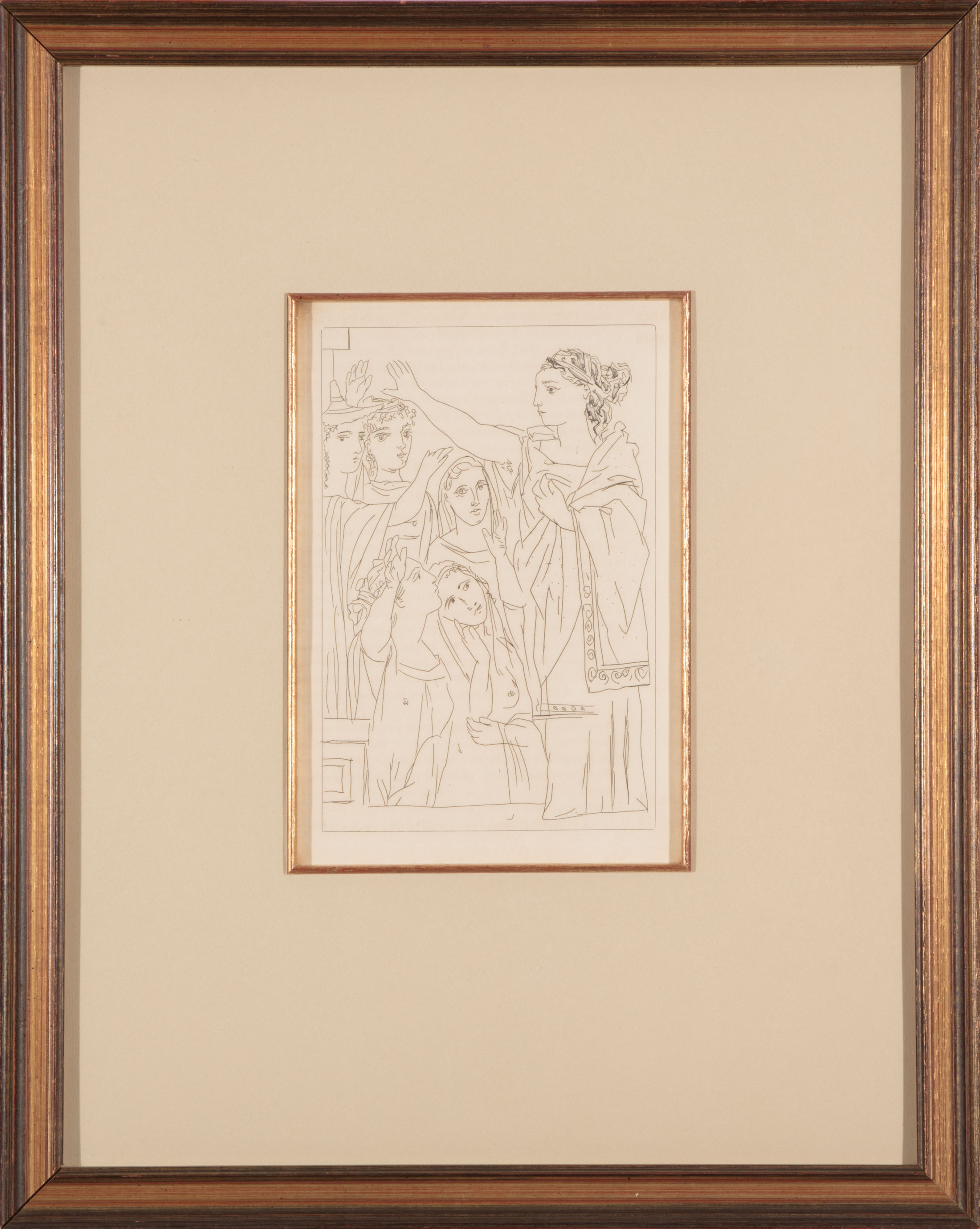 Pablo Picasso (Spanish, 1881-1973), "Serment des Femmes", "Couple et Enfant", "Cinésias et Myrrhine" - Image 4 of 4