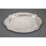 Gorham "Plymouth" Pattern Sterling Silver Tray , date mark for 1911, l. 12 1/2 in., wt. 13.40 troy