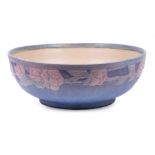 Newcomb College Art Pottery Bowl , 1923, decorated by Anna Frances Simpson, with relief carved