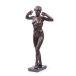 Thomas Bruno (American/Louisiana, b. 1960), "Caribbean Dancer", bronze, signed and numbered "5/10"