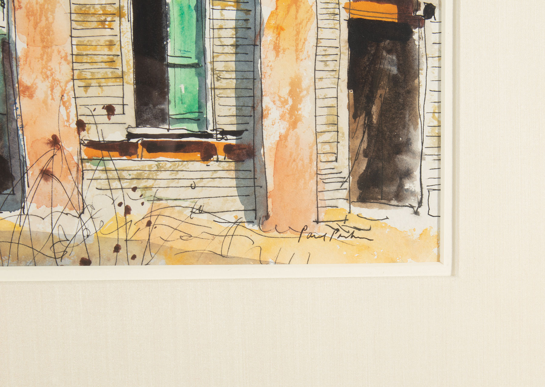 Paul Parker (American/Illinois, 1905-1987), "Abandoned House Horlbeck Street, Charleston", "Untitled - Image 5 of 5