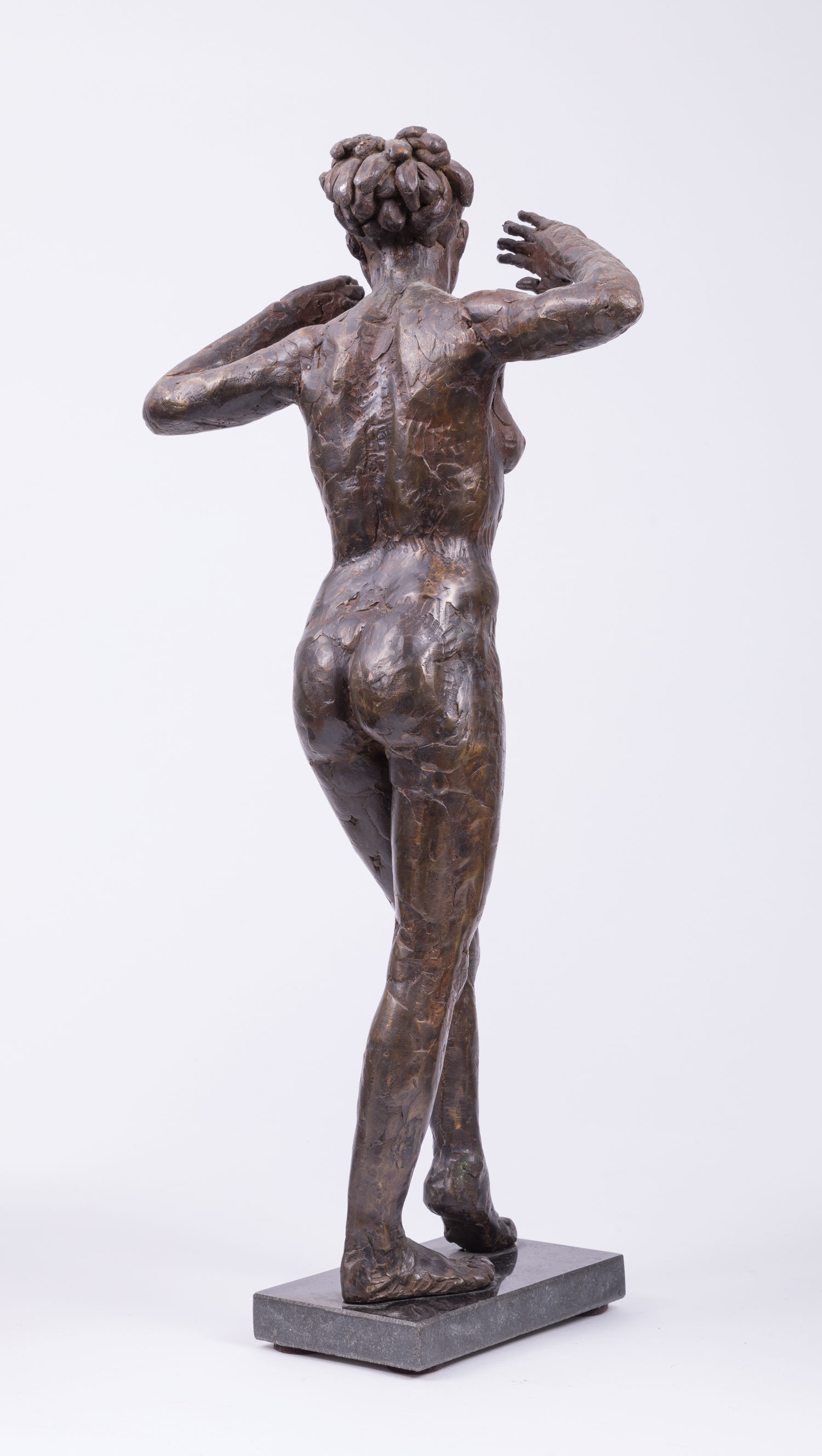 Thomas Bruno (American/Louisiana, b. 1960), "Caribbean Dancer", bronze, signed and numbered "5/10" - Image 2 of 2