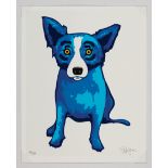 George Rodrigue (American/Louisiana, 1944-2013), "Purity of Soul", 2005, silkscreen on paper, signed