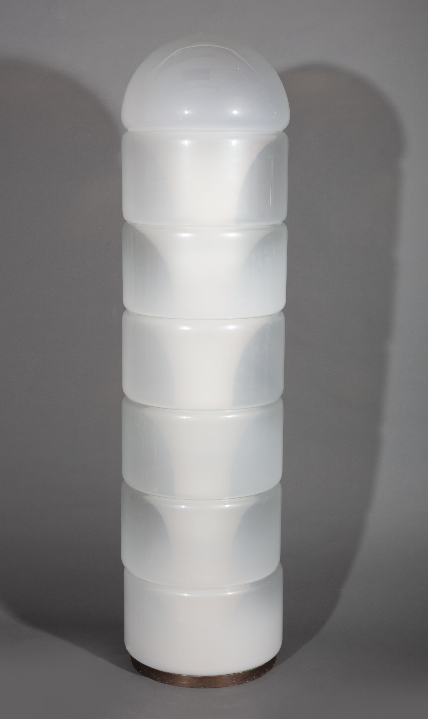 Carlo Nason (b. 1935) for Mazzega Model "LT316" Glass Floor Lamp , c. 1969, Italy, with seven - Image 2 of 2
