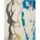 Andy Warhol (American, 1928-1987), "Love 311 (Blue)", 1983, screenprint on paper, unsigned, Warhol
