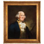James Northcote (British, 1746-1831) , "Portrait of Admiral Christopher Mason", c. 1790, oil on