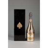 Armand de Brignac "Ace of Spades" Gold Brut Champagne , 750ml, metallic bottle presented in a fitted