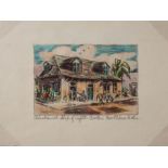 Collection of Five New Orleans Prints , including Edith Walker Oliver (American, 1889-1979), Leon