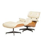 Charles (American, 1907-1978) and Ray (American, 1912-1988) Eames for Herman Miller Ash, Leather and