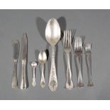 Good Group of Antique Gorham Sterling Silver Flatware , incl. "Raphael" pattern, pat. 1875, designed