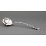 Kentucky Coin Silver Soup Ladle , John Kitts & Co., Louisville, act. 1859-1865, marked "J.KITTS&