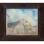 Will Henry Stevens (American/Louisiana, 1881-1949) , "French Quarter Street Scenes", 2 pastels on