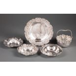 Good Group of American Sterling Silver Small Bowls , early-to-mid 20th c., incl. pair of Gorham