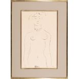 Henri Matisse (French, 1869-1954) , "L'Idole", 1906, lithograph on Japon paper, signed in plate,