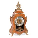 Louis XV-Style Bronze-Mounted Kingwood Bracket Clock , movement Franz Hermle, Germany, striking on