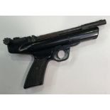 A Hurricane 177 - 4.5 calibre air pistol made by Webley & Scott Ltd, Birmingham, England, together