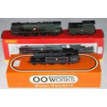A Hornby R2170 BR 4-6-2 'Holland-Afrika Line' Merchant Navy Class, together with an OO-Works LB&