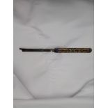 A 19th century French Champleve enamel pen/letter opener, 17cm