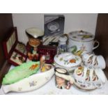 SECTION 4. A quantity of Royal Worcester 'Evesham' including two dishes with covers, six cups &